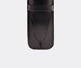 Ettinger 'Bridle hide' double pen case BLACK ETTI17BRI091BLK