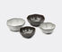 Serax 'Inku' bowls, set of four multicolor SERA22ENS163MUL