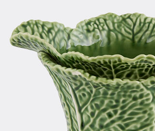 Bordallo Pinheiro 'Couve' pitcher GREEN BOPI22COU724GRN