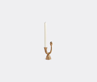 L'Objet 'Horn' Candlestick GOLD LOBJ19HOR516GOL