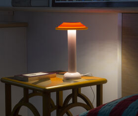 SOWDEN 'PL2' portable lamp, pink MULTICOLOUR SOWD24PL2655PIN