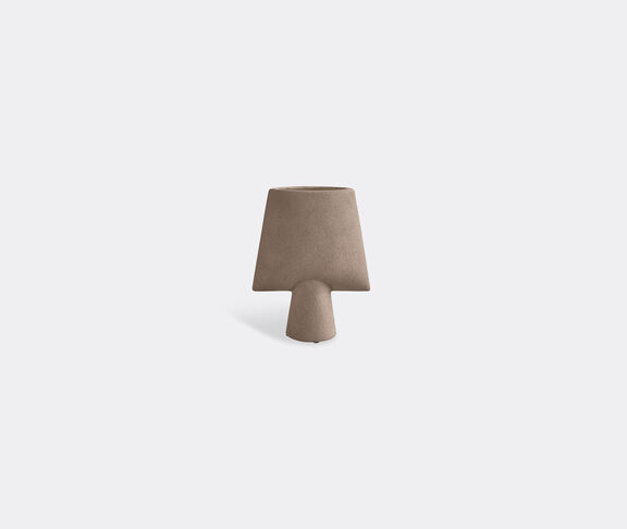 101 Copenhagen 'Sphere' mini vase, square, taupe undefined ${masterID}