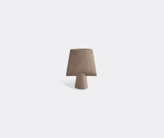101 Copenhagen 'Sphere' mini vase, square, taupe  COPH21SPH535GRY