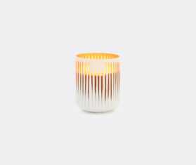 ONNO Collection 'Akosua White' candle, Sunset scent, medium WHITE ONNO23CAN670WHI
