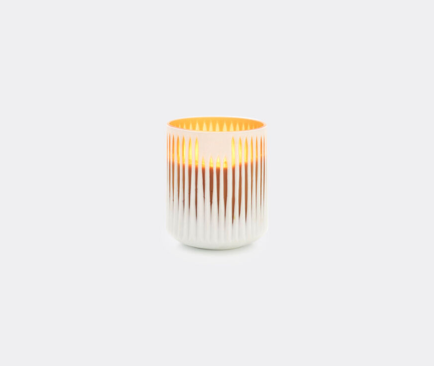 ONNO Collection 'Akosua White' candle Sunset scent, medium WHITE ONNO23CAN670WHI