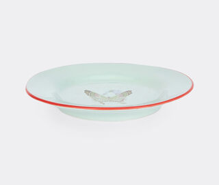 Pierre-Louis Mascia Floral starter plate, light blue LIGHT BLUE PLMA26PLA599LBL