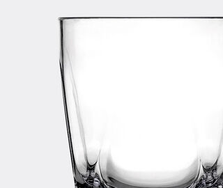 VESTA 'Short' tumbler glass, set of six, transparent TRANSPARENT VEST25SET441TRA