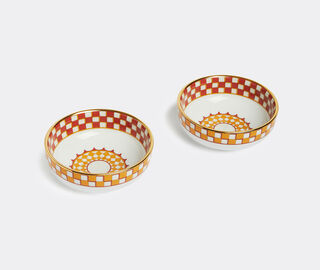 La DoubleJ 'Apollo' snack bowl, set of two, multicolor MULTICOLOUR LADJ24APO151MUL