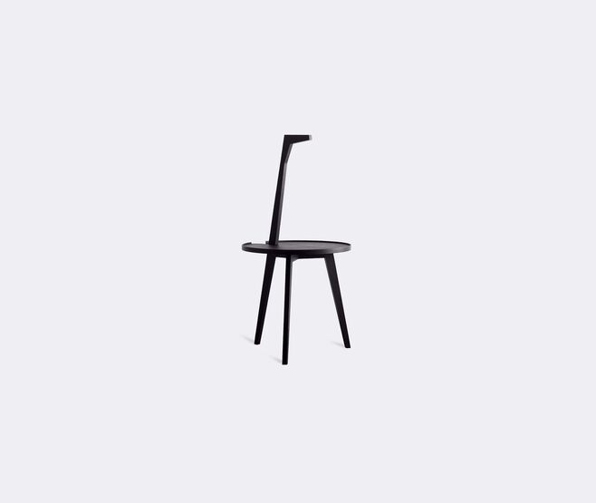 Cassina 'Cicognino' small table, stained ashwood BLACK CASS21CIC381BLK