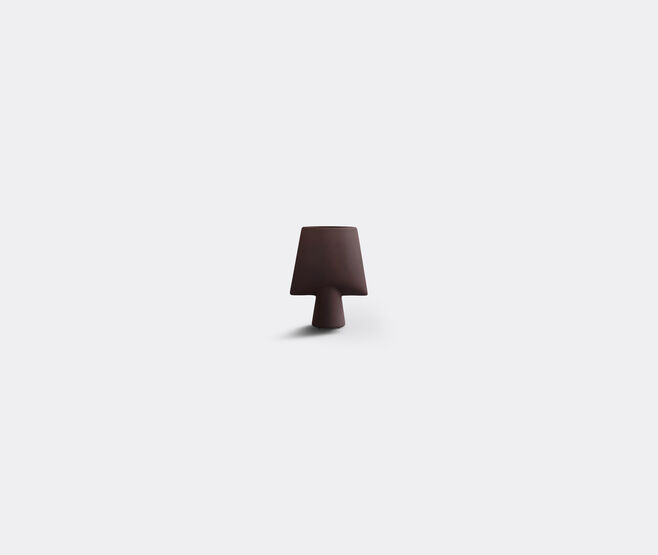 101 Copenhagen 'Sphere' square vase, mini, chocolate brown BROWN COPH26SPH272BRW
