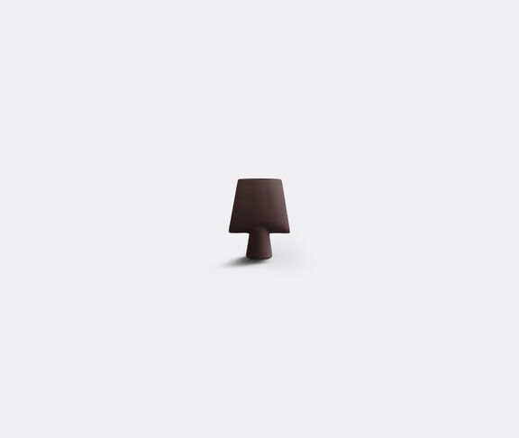 101 Copenhagen 'Sphere' square vase, mini, chocolate brown undefined ${masterID}