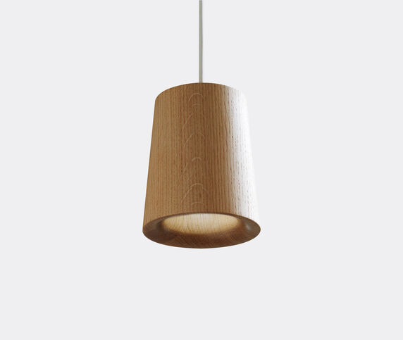 Case Furniture 'Solid Pendant' light, cone, oak