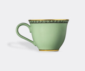 Gucci 'Odissey' coffee cup with saucer, set of two, green GREEN GUCC22ODI366GRN