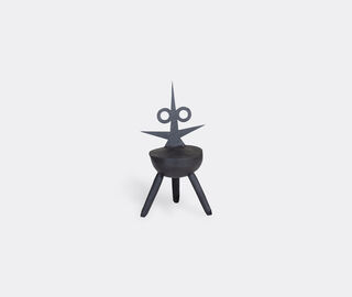 Pulpo 'Little Tully, Little Monster' stool BLACK PULP23LIT177BLK