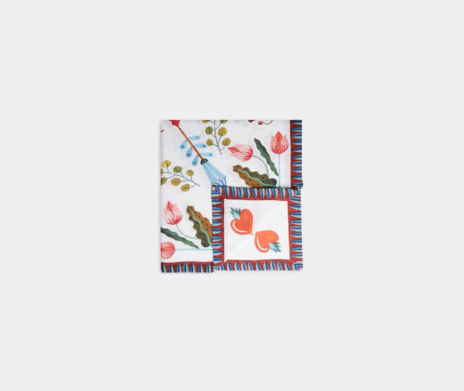 La DoubleJ 'White Turning Tulips' tablecloth, medium MULTICOLOUR LADJ22MED653MUL