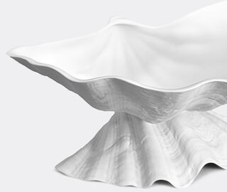 L'Objet 'Neptune' centerpiece bowl, medium WHITE LOBJ23NEP245WHI
