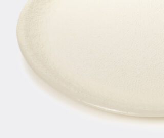 1882 Ltd 'Dunes' plate, large IVORY 188217DUN365BEI