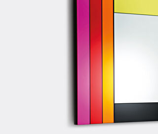 Glas Italia 'Dioniso 3' mirror MULTICOLOUR GLIT15MIR981MUL