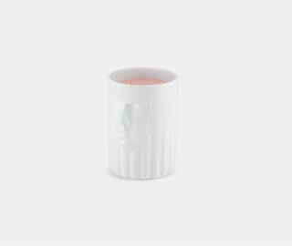Ginori 1735 'The Lady' vase candle, large, flamingo WHITE RIGI21LCD711WHI