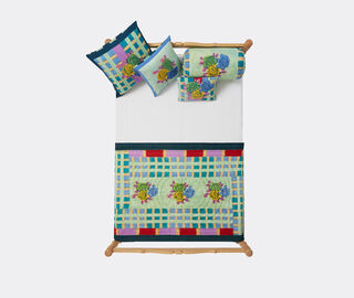 Lisa Corti 'Ankara Aqua' rectangular cushion MULTICOLOUR LICO23CUS001MUL