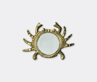 Les-Ottomans 'Crab' magnifying glass, gold MULTICOLOUR OTTO26MAG150MUL