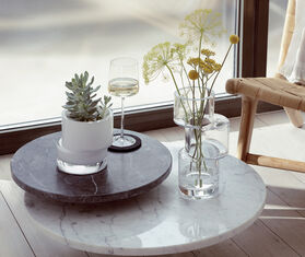 LSA International 'Tier' vase, medium, clear TRANSPARENT LSAI25TIE673TRA
