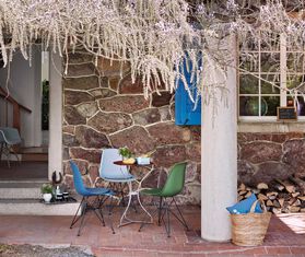 Vitra 'DSR' chair, sea blue BLUE VITR21DSR587BLU