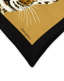 Dolce&amp;Gabbana Casa 'Leopardo' canvas cushion, small MULTICOLOUR DGCA22CAN276MUL