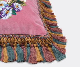 Gucci 'Guccification' velvet cushion PINK GUCC18CUS144PIN