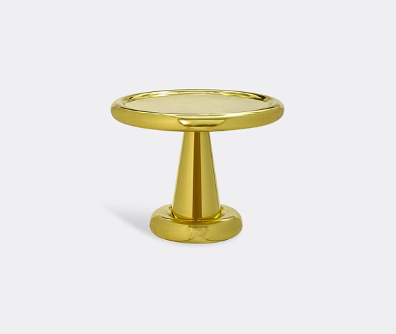 Tom Dixon 'Spun' table, short lacquered brass TODI19SPU226BRA