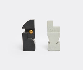 L'Objet 'Cubisme' bookend MULTICOLOUR LOBJ17CUB447BLK