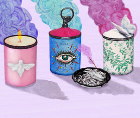 Gucci 'Herbosum' incense sticks PINK GUCC18VER322PUR