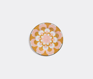La DoubleJ 'Mosaico' dessert plates, set of two ORANGE LADJ19MOS817ORA