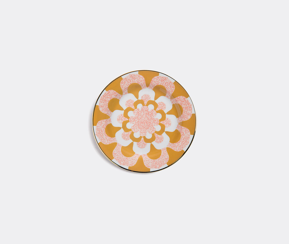 La Doublej Mosaico Dessert Plates (set Of 2) In Orange