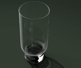 Karakter &#39;Clessidra&#39; vase, large TRANSPARENT KARA23CLE741TRA