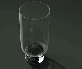 Karakter 'Clessidra' vase, large TRANSPARENT KARA23CLE741TRA