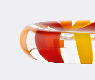 LSA International 'Folk' reverse bowl, multicolor ORANGE LSAI24FOL191ORA