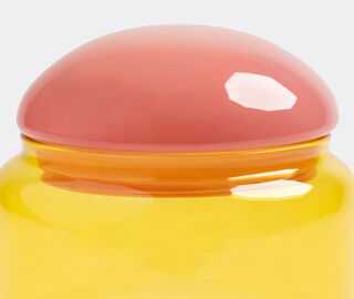 &amp;k Amsterdam 'Puffy' jar, yellow multicolor MULTICOLOUR AMST25JAR384MUL