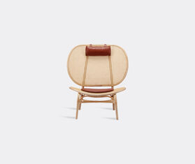 NORR11 &#39;Nomad&#39; lounge chair, cognac BROWN NORR21NOM882BRW