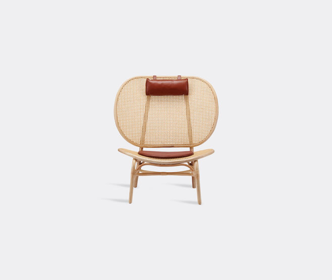 NORR11 'Nomad' lounge chair, cognac MULTICOLOUR NORR21NOM882BRW