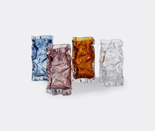 POLSPOTTEN 'Ice' vase, dark blue BLUE POLS25VAS542BLU