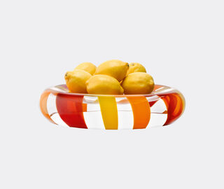 LSA International 'Folk' reverse bowl, multicolor ORANGE LSAI24FOL191ORA