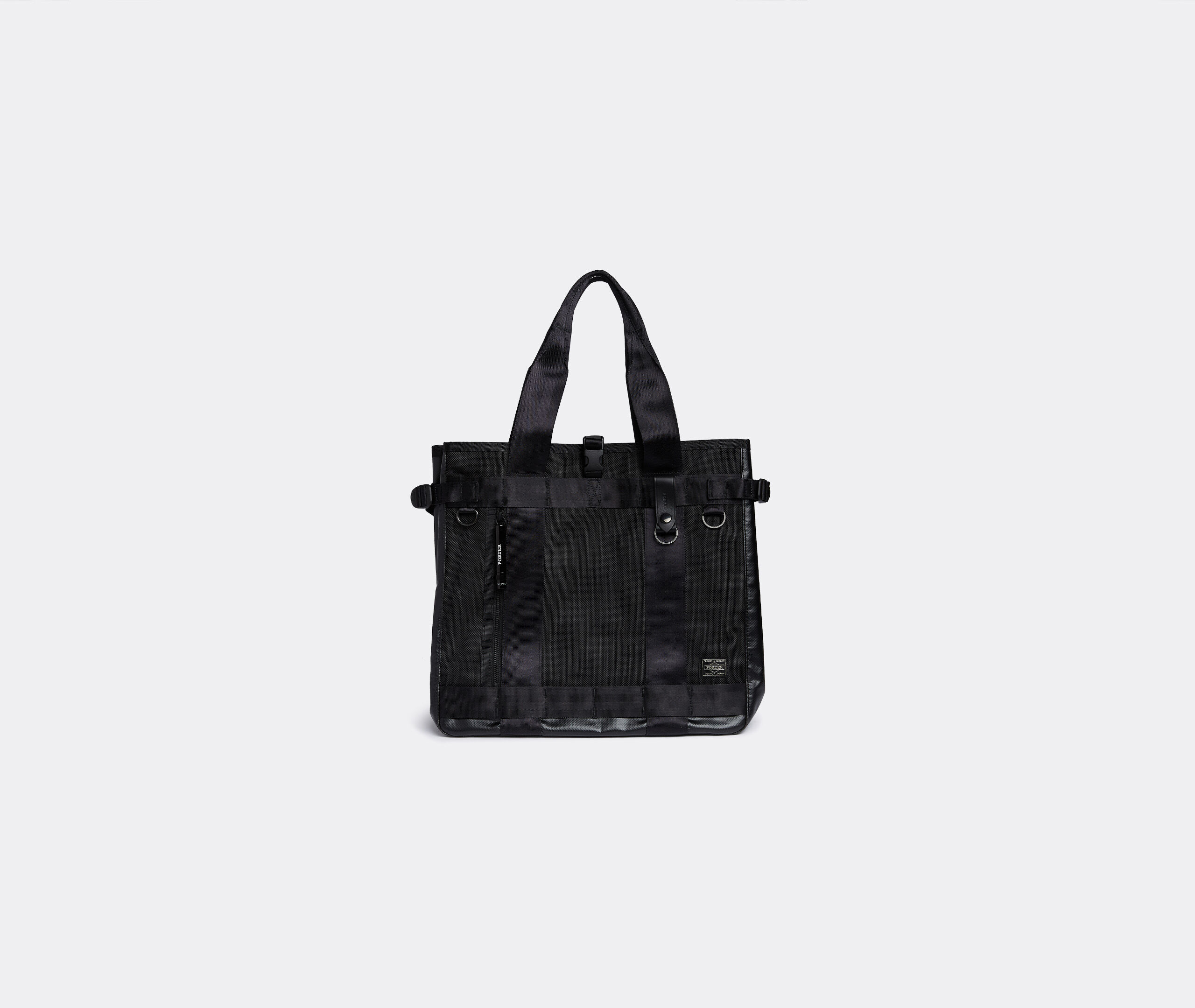 'Heat' tote bag, black by Porter - Yoshida & Co. | Bags And