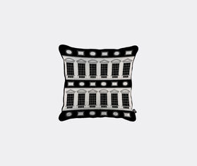 Fornasetti &#39;Architettura&#39; cushion, black and white WHITE FORN24CUS369MUL