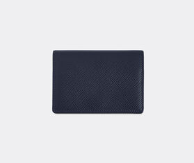 Smythson &#39;Panama&#39; folding card case, navy BLUE SMYT20PAN542BLU