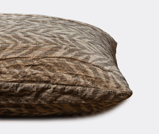 The House of Lyria 'Fleo' cushion BROWN HOLY23FLE821BRW