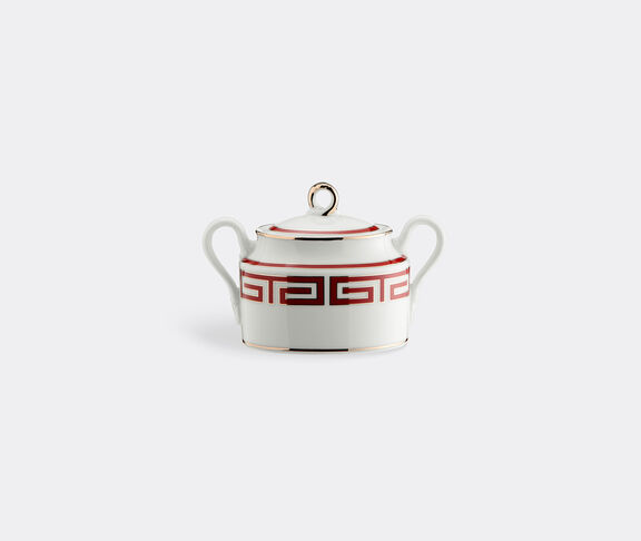 Ginori 1735 'Labirinto' sugar bowl, red Red ${masterID}
