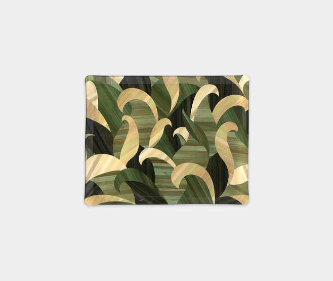 HestiaLiving 'Tropique' serving tray, green GREEN HELI25TRO384GRN