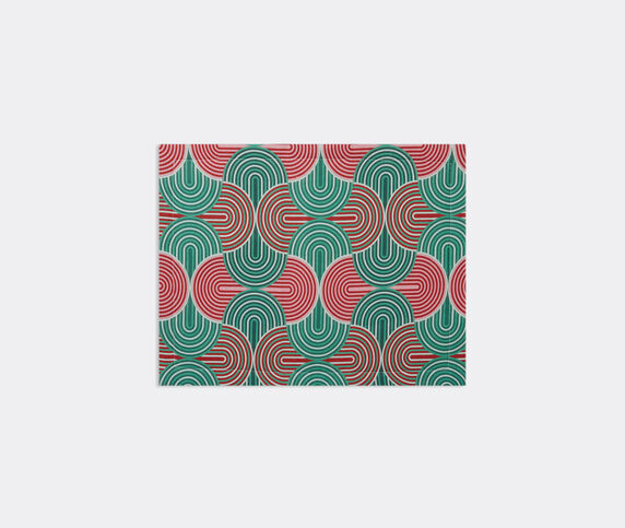 La DoubleJ 'Slinky Verde' tablemat, set of two Green LADJ22TAB627MUL
