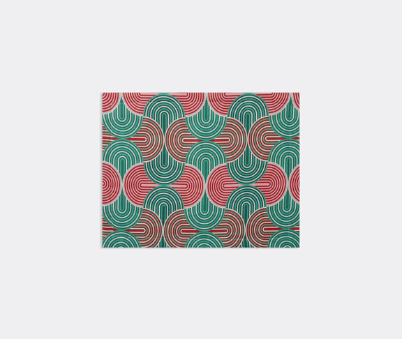 La DoubleJ 'Slinky Verde' tablemat, set of two Green ${masterID}